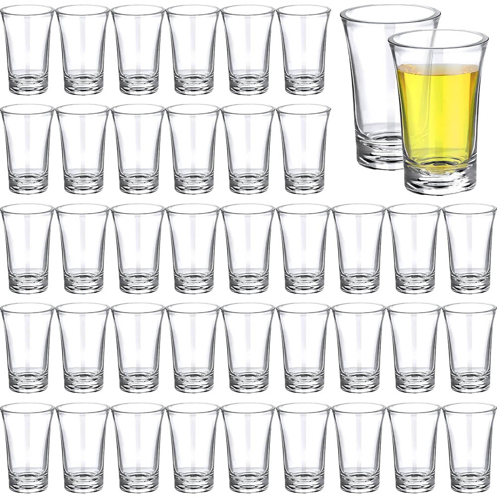 Espresso Shot Glass - Juego de Vasos de Chupito Acrílicos