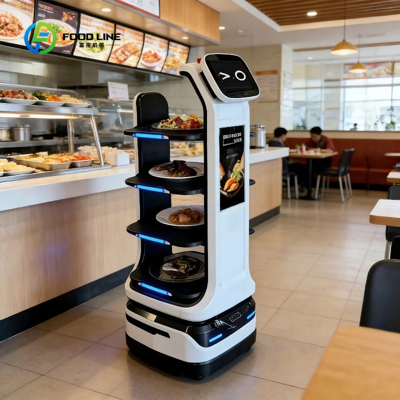Coffee Equipment Service - Robot Inteligente Personalizado para Entrega de