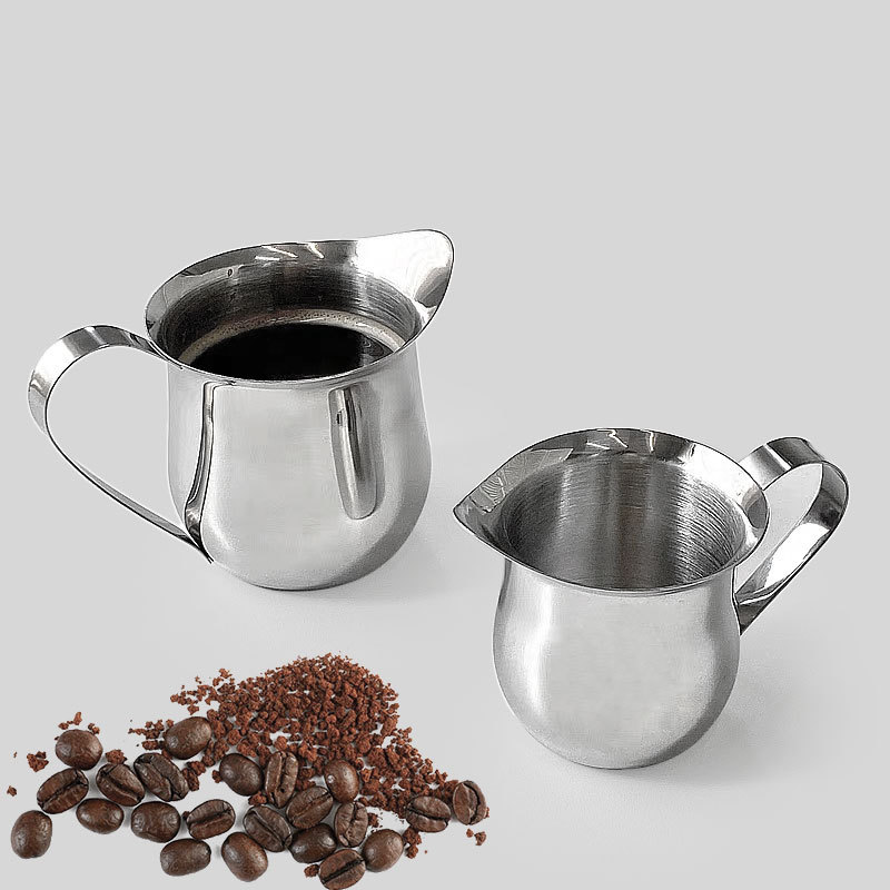 Espresso Shot Glass - Jarra de acero para espumar leche