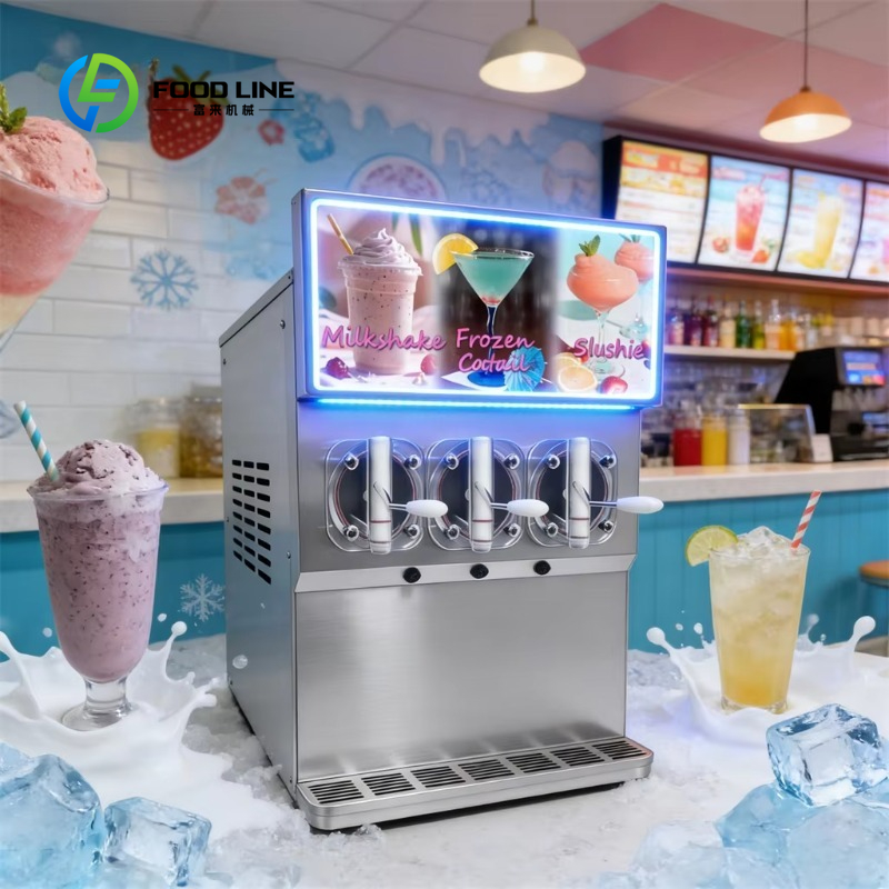 Coffee Equipment Service - Máquina Comercial Personalizada de 3 Tanques