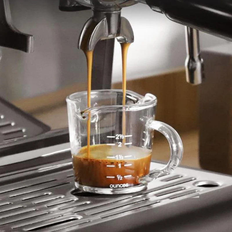 Vaso Medidor de Doble Boquilla - Espresso Shot Glass reseña y precio