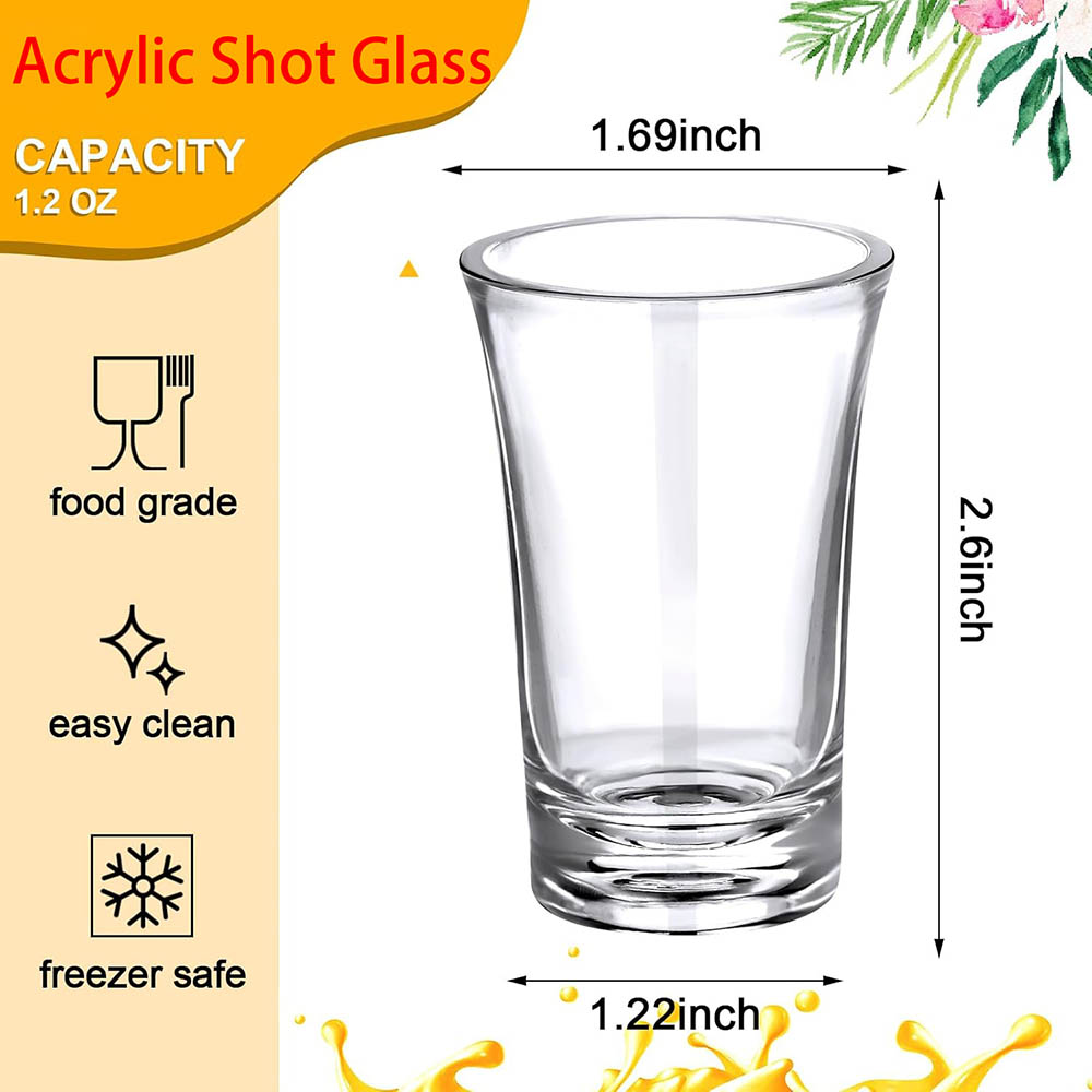 Juego de Vasos de Chupito Acrí - Espresso Shot Glass reseña y precio