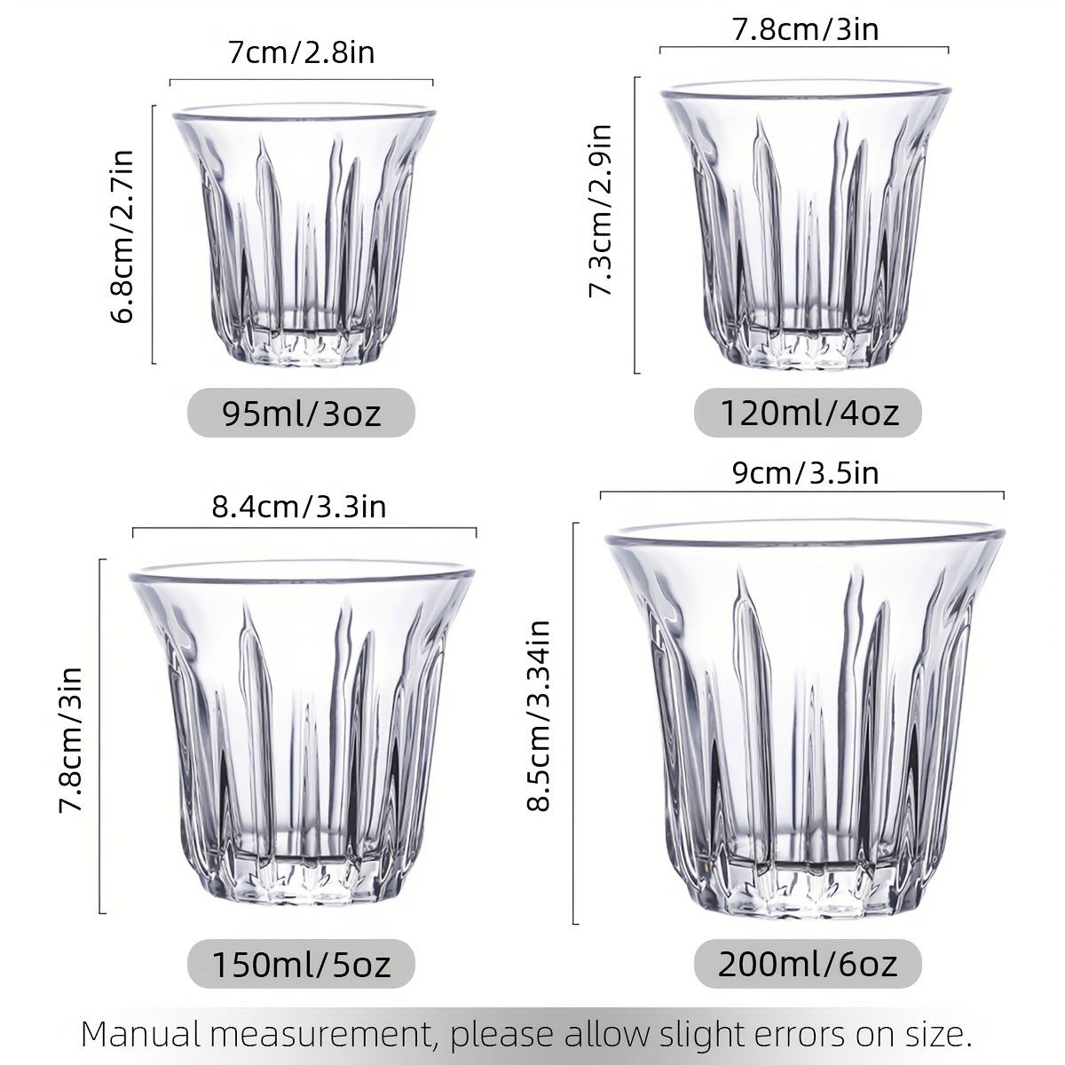 Paquete de 2 tazas de café exp - Espresso Shot Glass reseña y precio