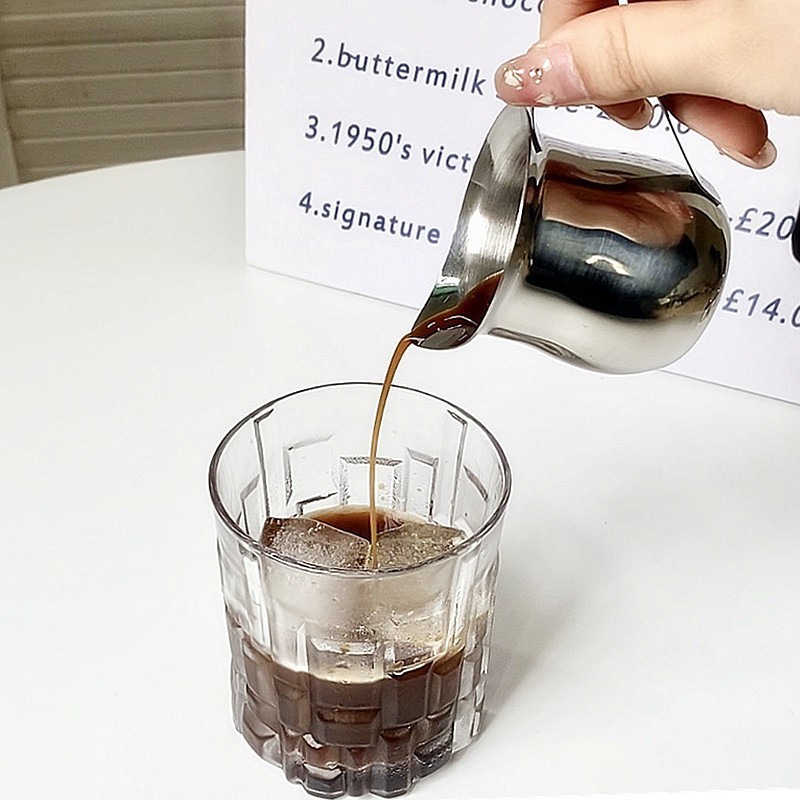 Jarra de acero para espumar le - Espresso Shot Glass reseña y precio