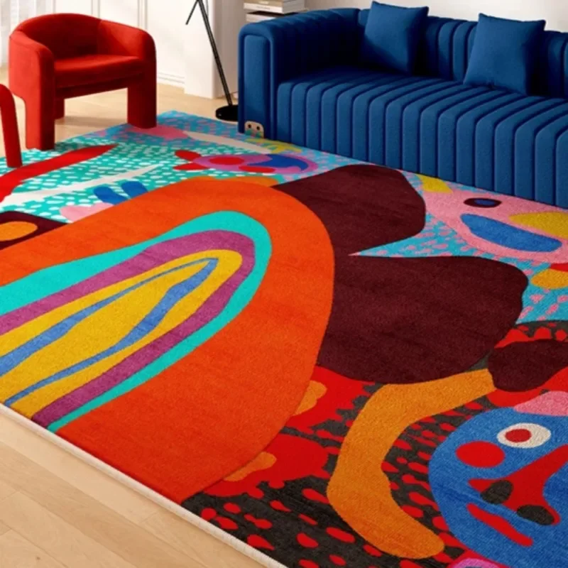Alfombra artística para sala d - Coffee Equipment At Home reseña y precio