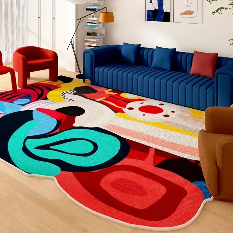 Alfombra artística para sala d - Coffee Equipment At Home reseña y precio